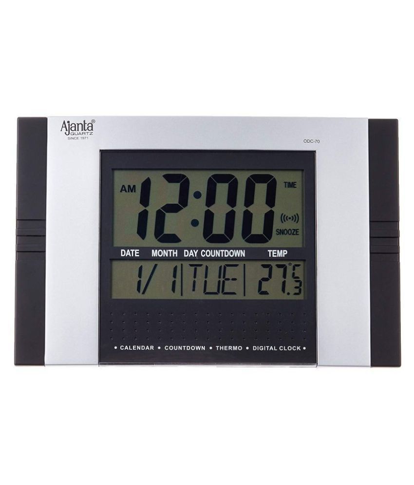 Ajanta Square Digital Wall Clock ( 6 x 8 cm ) Buy Ajanta Square