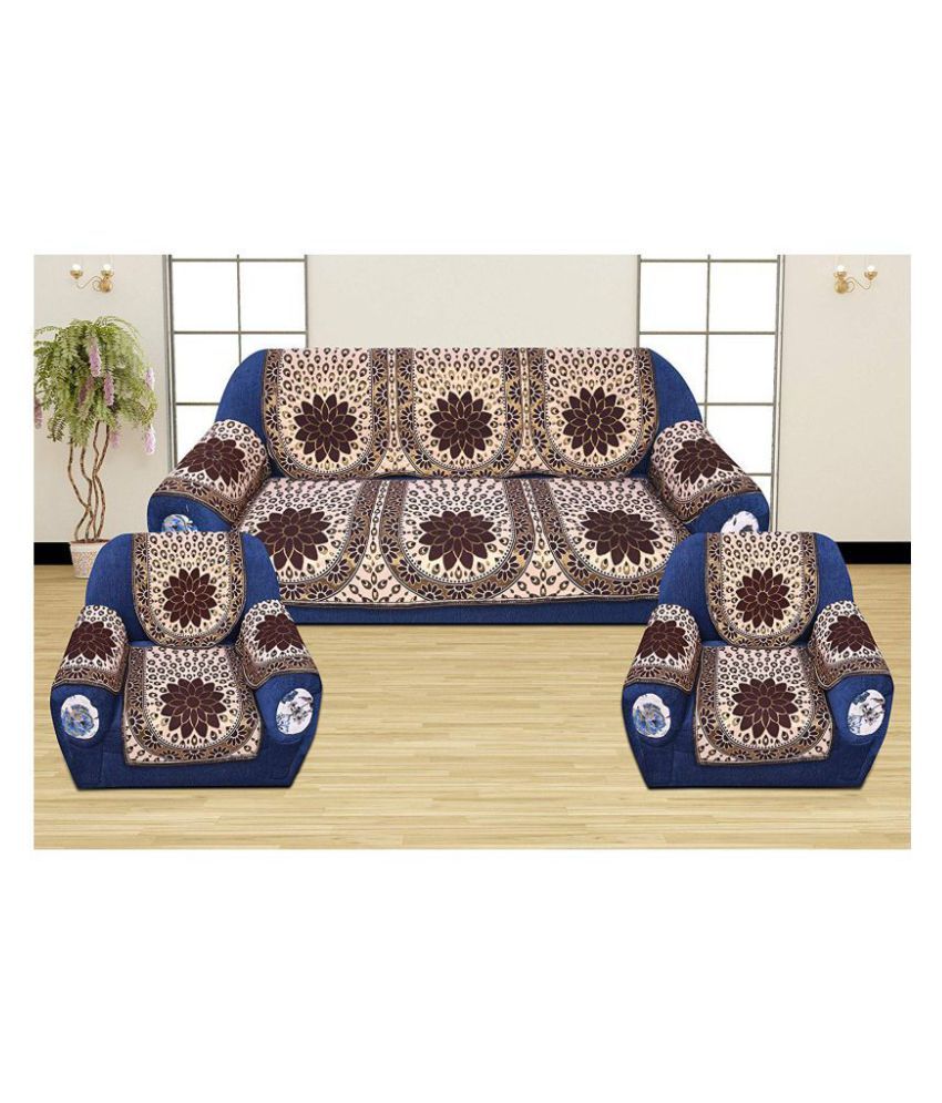 Laying Style 5 Seater Cotton Set of 16 Sofa Cover Set Buy Laying