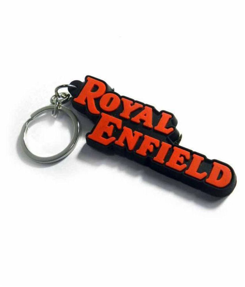 Royal Enfield Silicon Font Bike Key Chain keyring Buy Online at Low Price in India Snapdeal