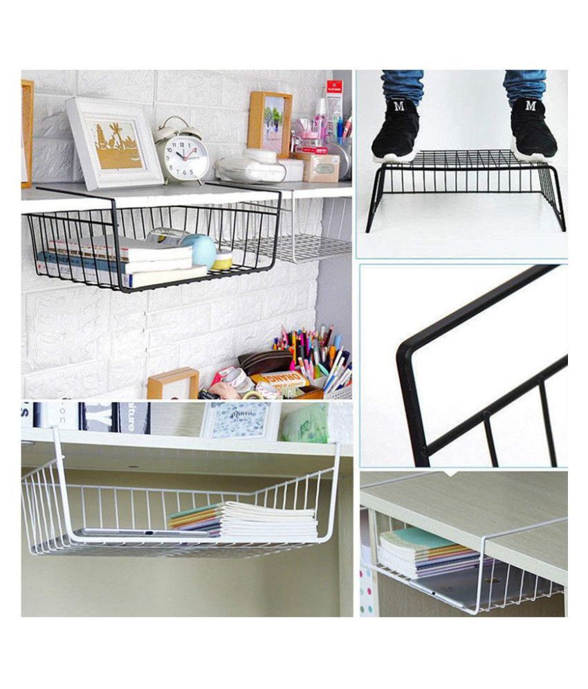 Shelf Basket Black Colour Big Size Buy Shelf Basket Black Colour Big