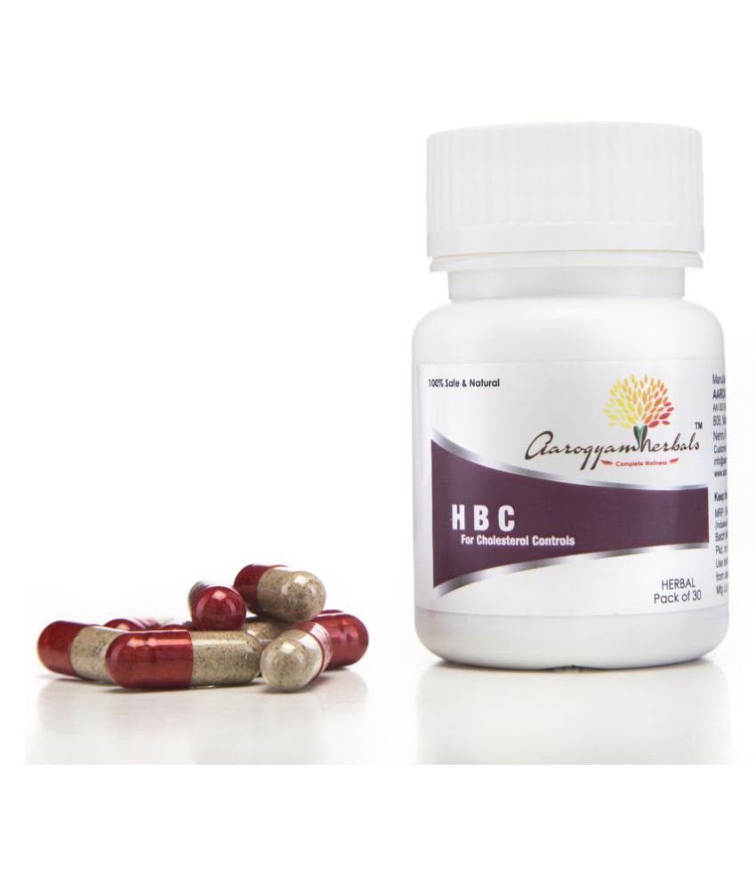 Aarogyam Herbals For Cholesterol Controls Capsule 500 mg Pack Of 1 Buy