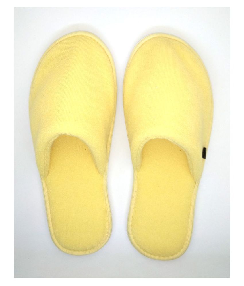 MF Yellow Slippers Price In India Buy MF Yellow Slippers Online At 
