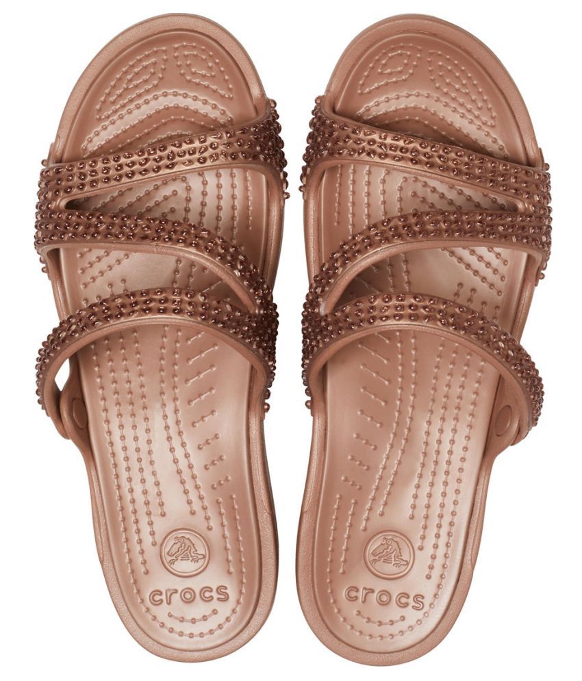 Crocs Brown Wedges Heels Price in India- Buy Crocs Brown Wedges Heels Online at Snapdeal