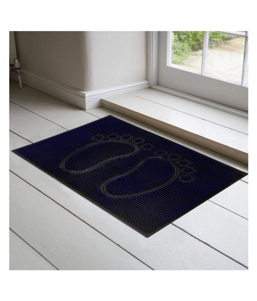     			E-Retailer Blue Single Regular Door Mat