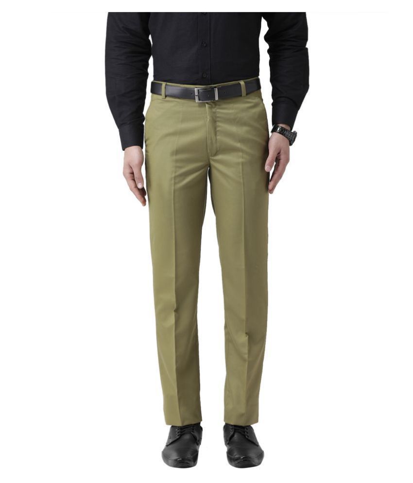     			Hangup Green Regular -Fit Trousers