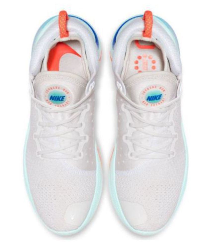 joyride white running shoes