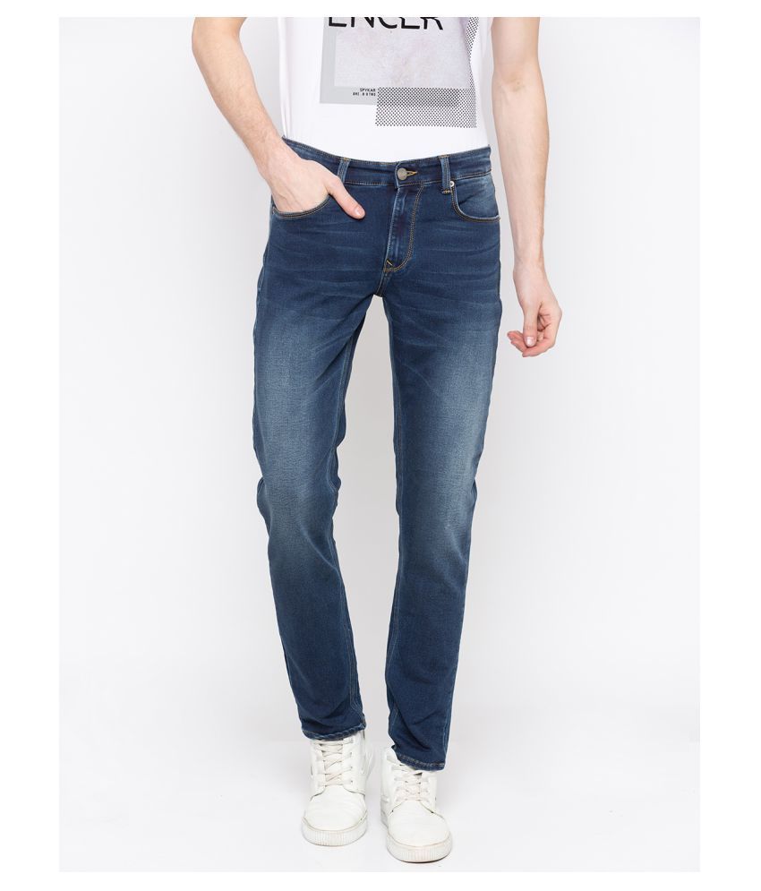 spykar slim men blue jeans