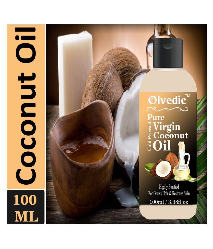 Olvedic 100 Pure Natural Virgin Coconut Oil Hair Growth 100 Ml
