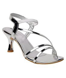 silver heels cheap near me