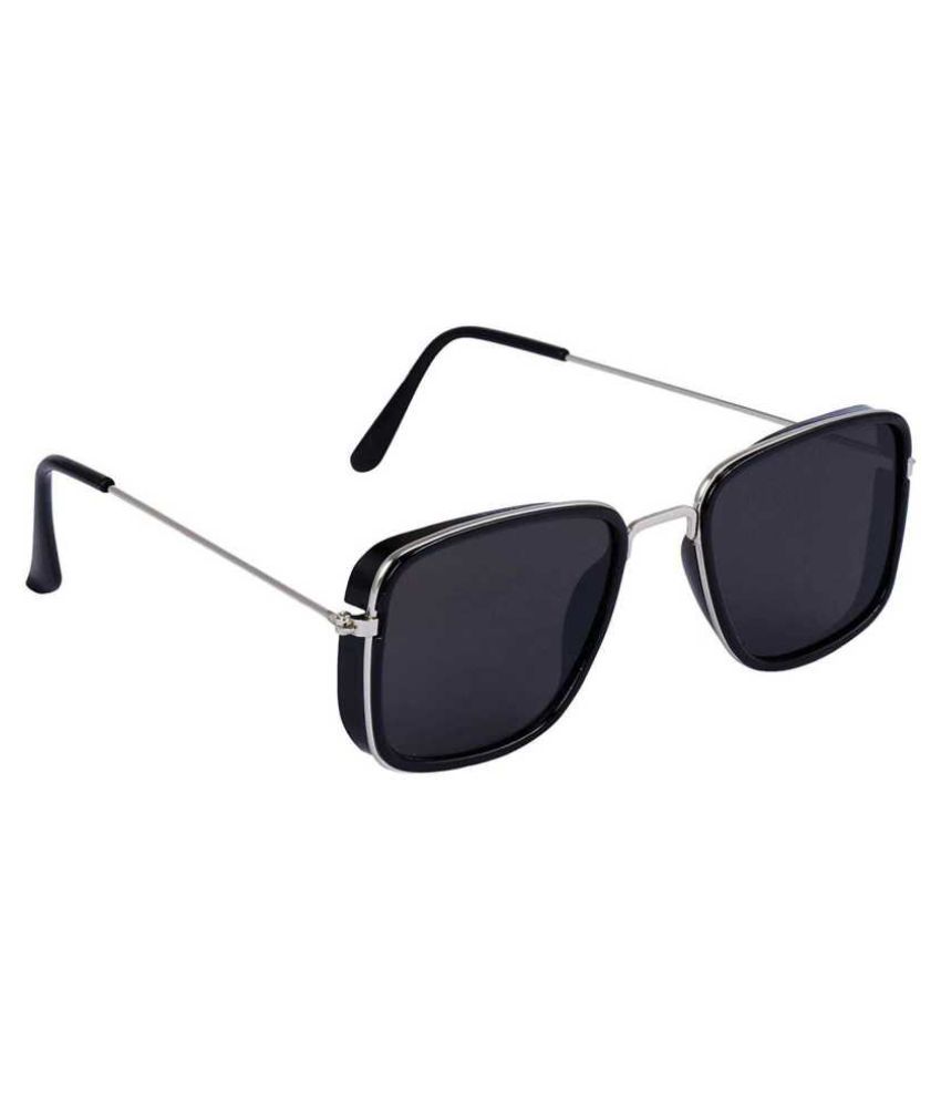 K11 Black Rectangle Sunglasses 52525