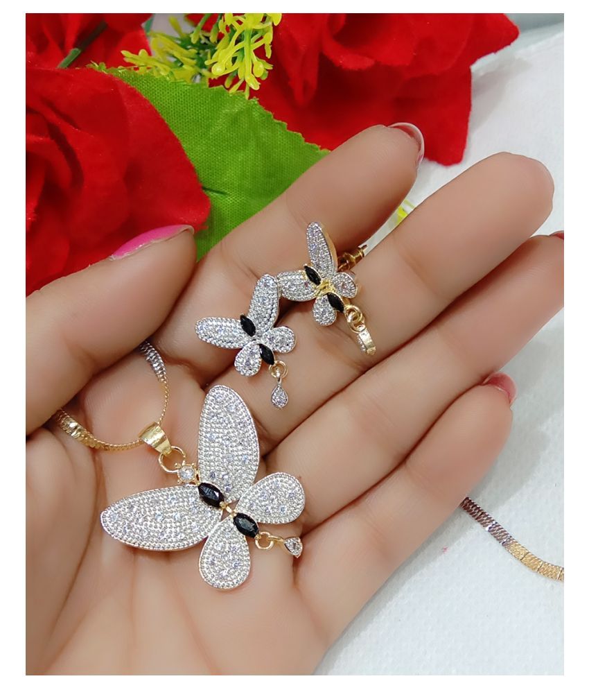 BAGHA CRAZY BUTTERFLY DESIGN MANGALSUTRA SET FOR WOMEN Buy BAGHA CRAZY