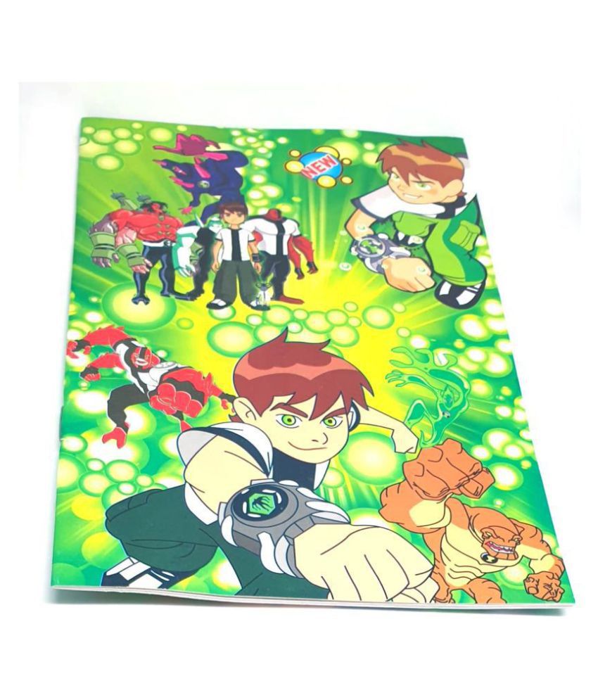 Ben 10 Cartoon Character Print Stationary Set-for Kids and Children 1  Pencil 1 Eraser 1 Sharpener 1 Scale 1 Notebook and 1 Bag: Buy Online at  Best Price in India - Snapdeal