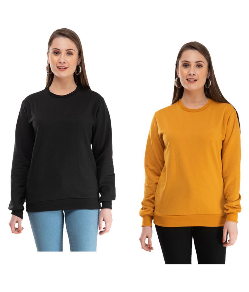 non hooded sweatshirts