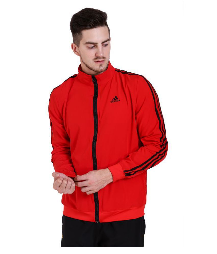 adidas jacket red colour