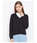 Duke Woollen Black Pullovers