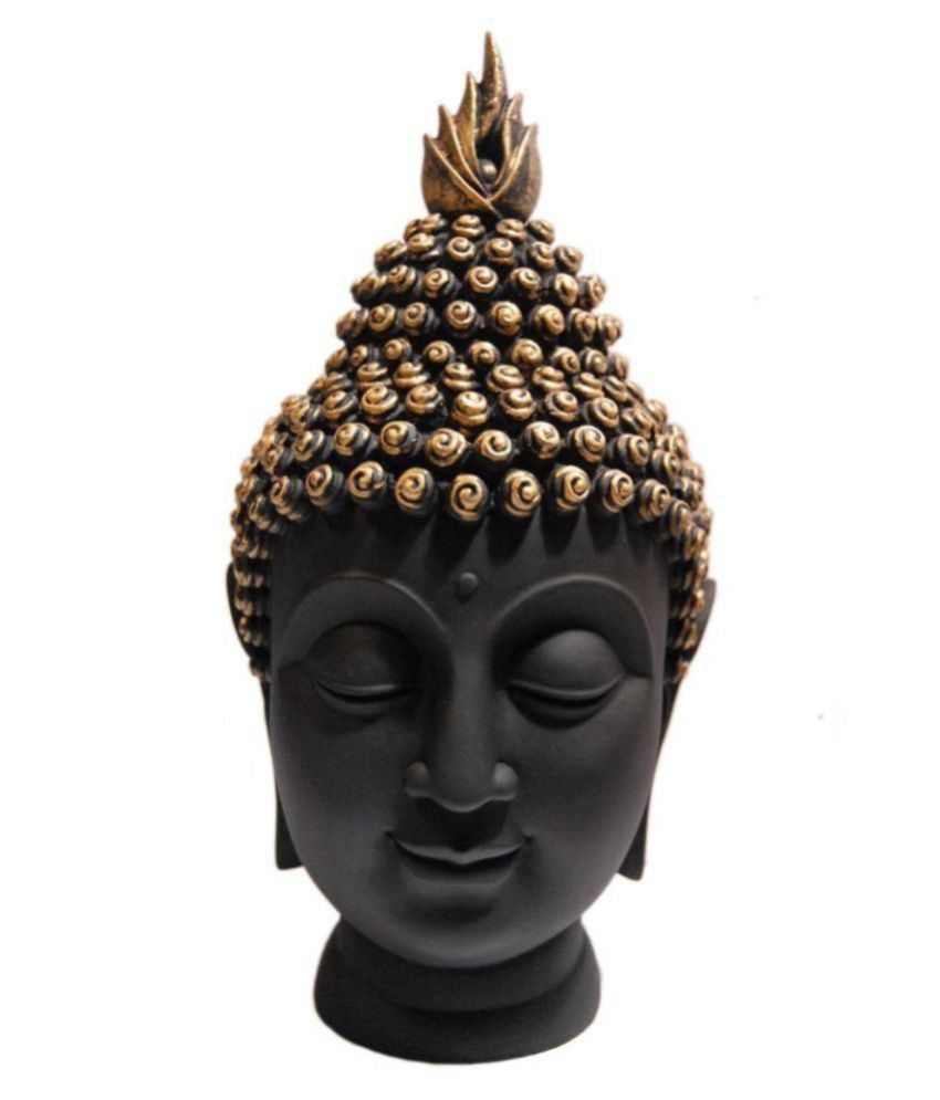     			Black Lord gautam Buddha Statue