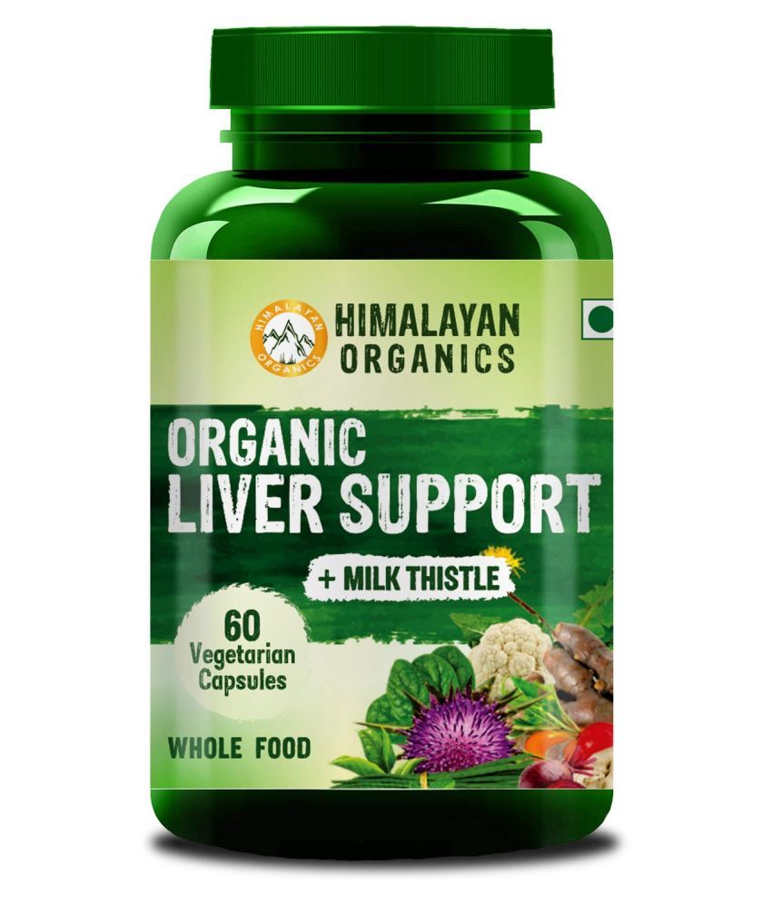 Himalayan Organics Organic Liver Support 60 No.s Vitamins Capsule: Buy ...