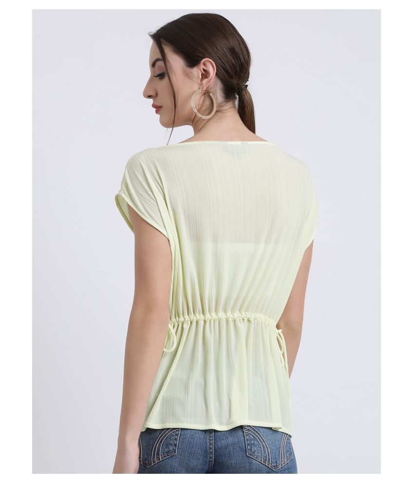 Zink London Polyester Kaftans - Yellow - Buy Zink London Polyester Kaftans - Yellow Online at 