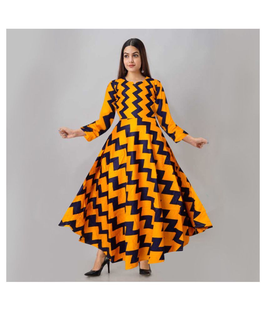 JWF Rayon Yellow Cut Out Dress Buy JWF Rayon Yellow Cut Out Dress