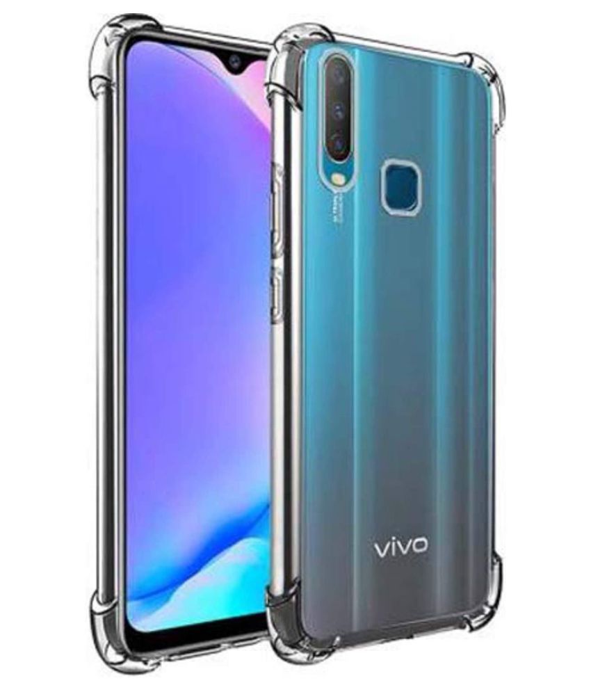     			Vivo Y19 Bumper Cases BEING STYLISH - Transparent