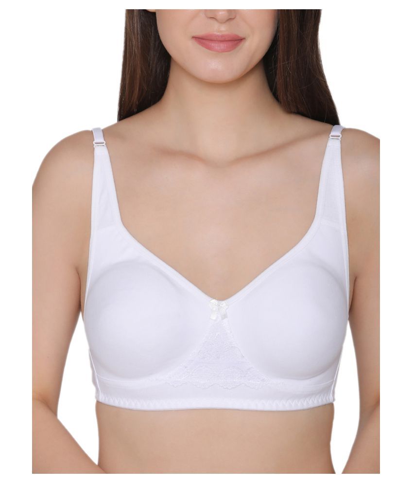     			Clovia Cotton Non Padded Women's T-Shirt Bra ( White )