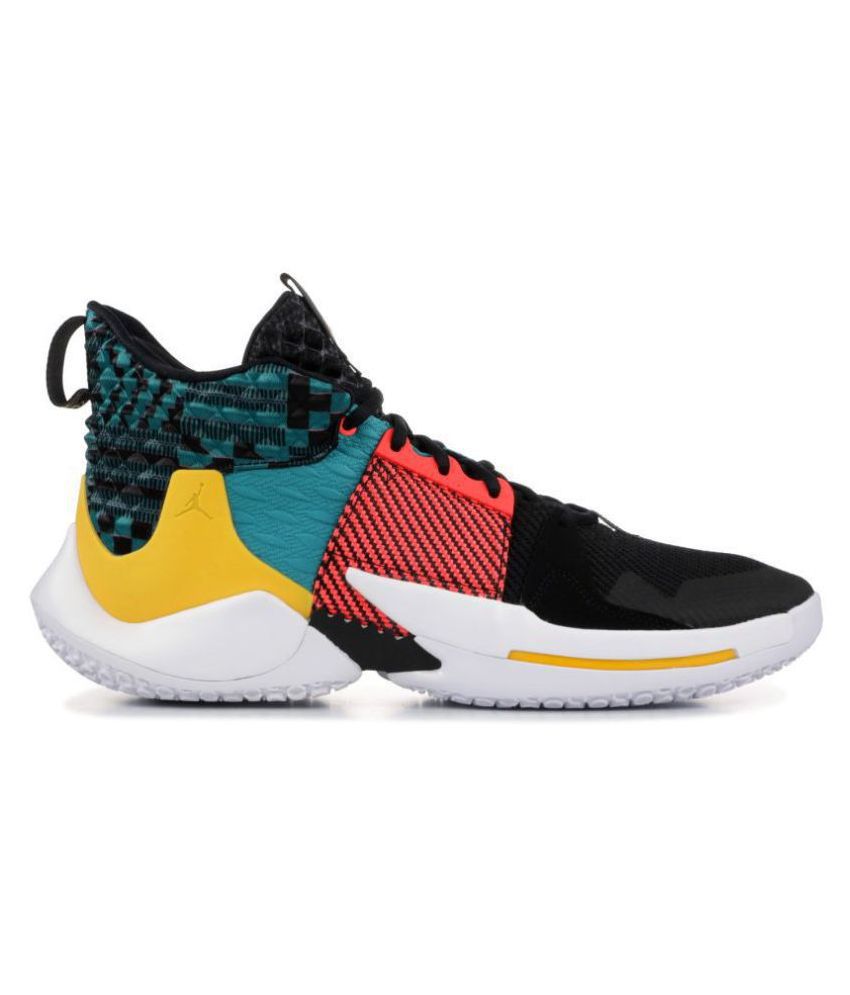 Jordan why not zero 2 BHM Multi Color Basketball Shoes