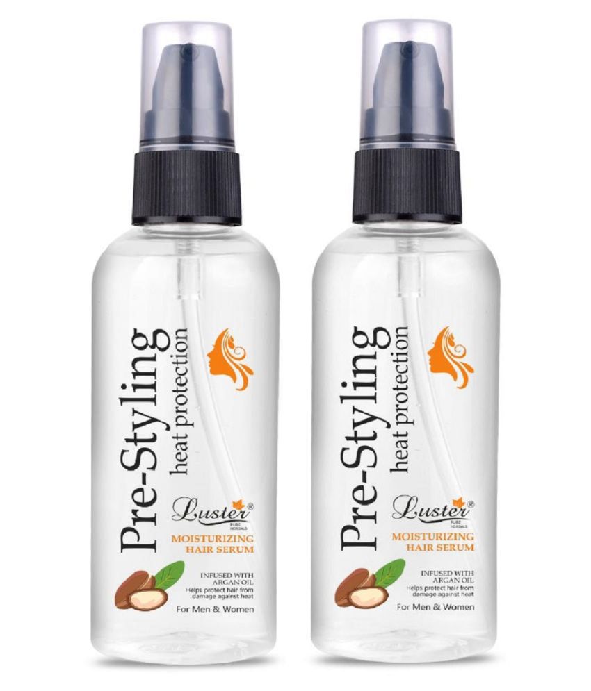 Luster Pre-Styling Hair Serum 100 mL Pack of 2: Buy Luster Pre-Styling Hair  Serum 100 mL Pack of 2 at Best Prices in India - Snapdeal