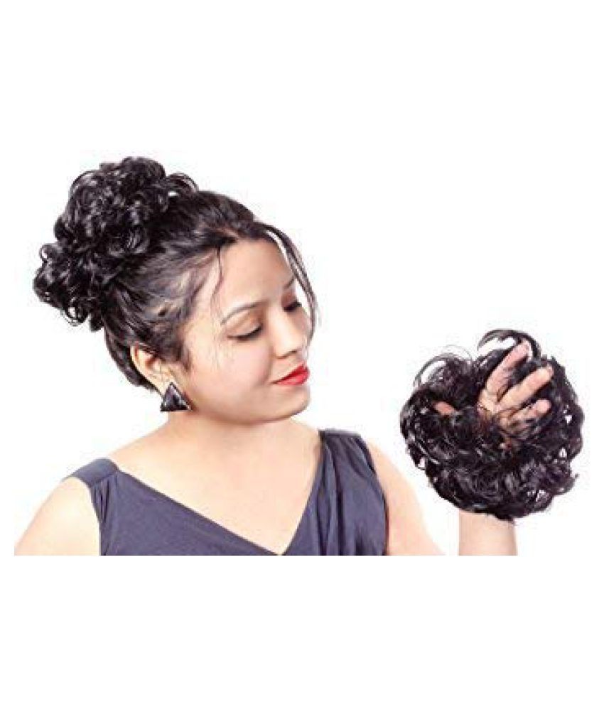 Try Me Black Formal Hair Bun Buy Online At Low Price In India