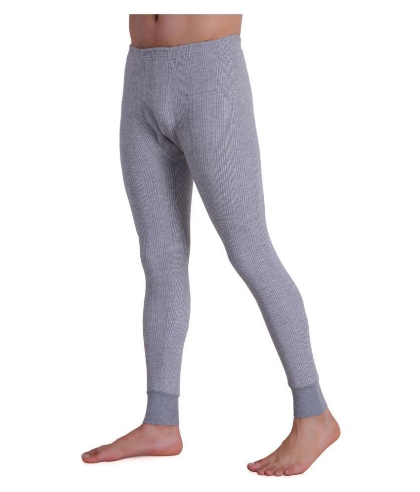     			TT Cotton Blend Men's Thermal Bottoms ( Light Grey )