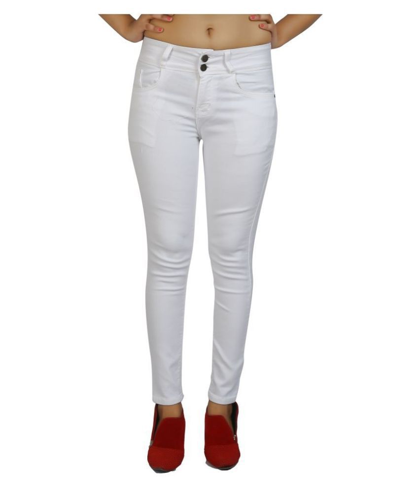 FCK-3 Denim Jeans - White