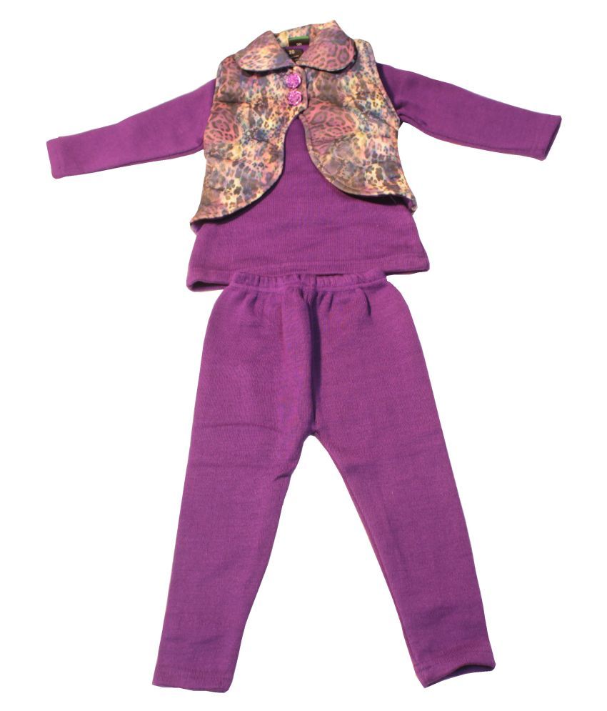 kids woolen dress