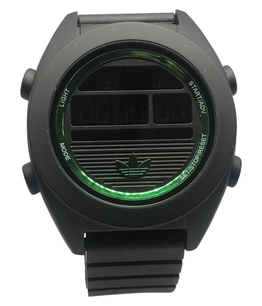 Adidas 8018 Silicon Digital Men's Watch 