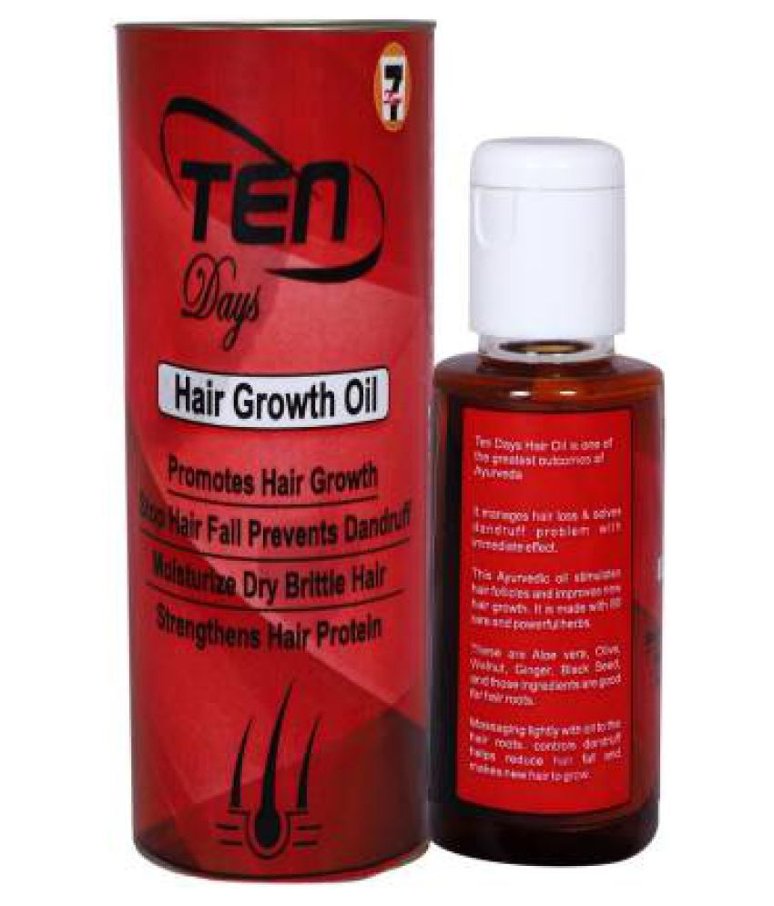 7 days Ten Days Hair Oil 100 mL: Buy 7 days Ten Days Hair Oil 100 mL at  Best Prices in India - Snapdeal
