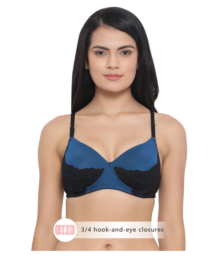     			Clovia Polyamide Everyday Bra - Blue