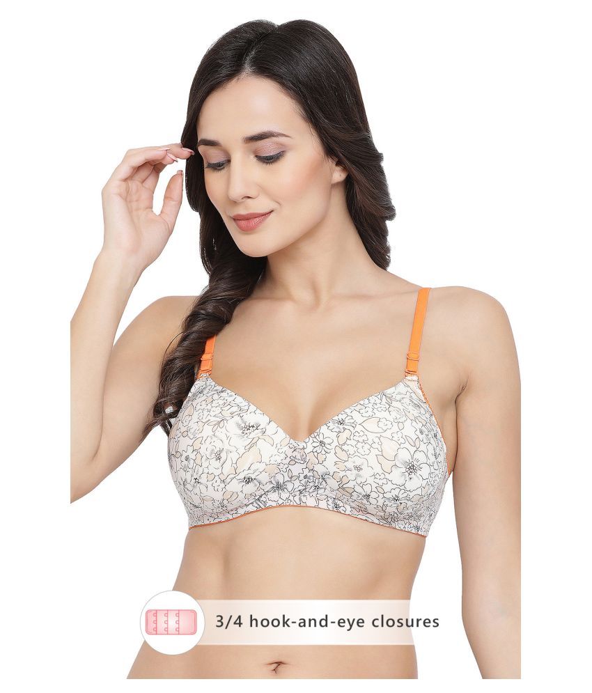     			Clovia Polyamide T-Shirt Bra - Beige