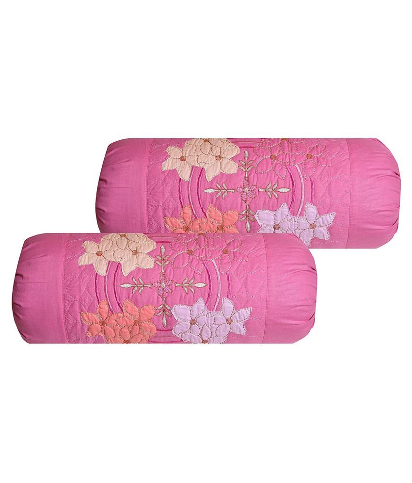 HK Collection Set of 2 Cotton Bolster Covers Buy Online at Best Price