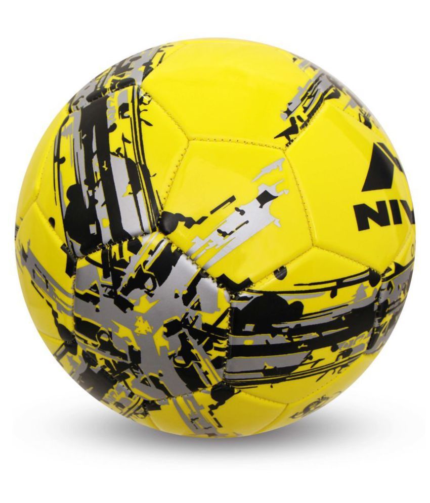 Nivia Snow Storm Yellow Football Size- 5: Buy Online at Best Price on ...