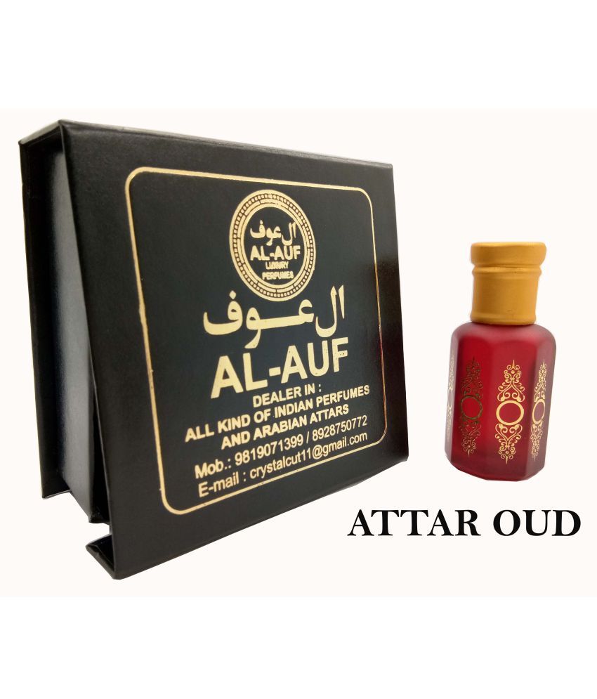 ATTAR OUD Perfume Oil Concentrated Attar Fragrance by ALAUF 12 ml
