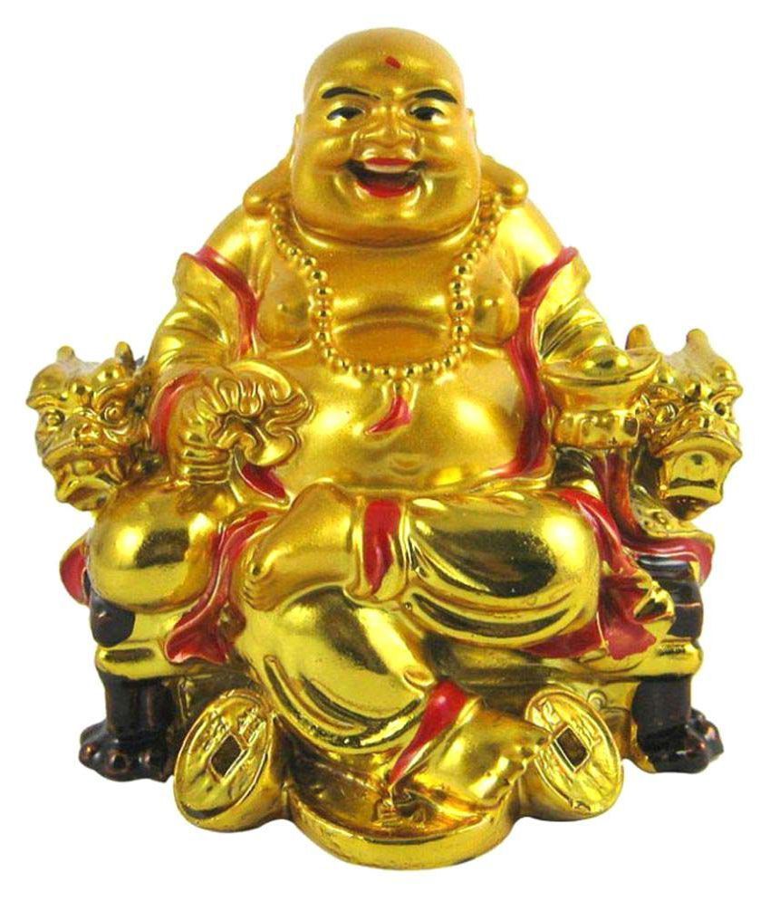     			Vastu / Feng Shui / Laughing Buddha Statue For Happiness, Wealth & Good luck Decorative Showpiece