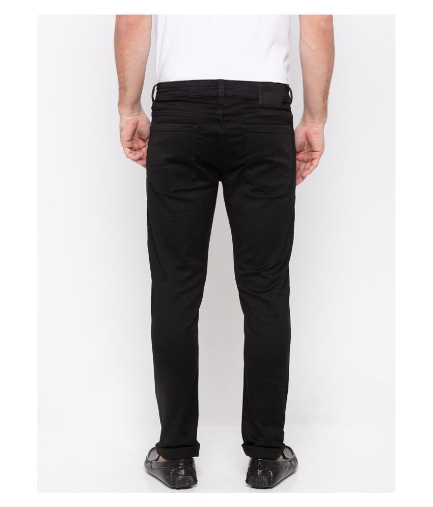 spykar black jeans