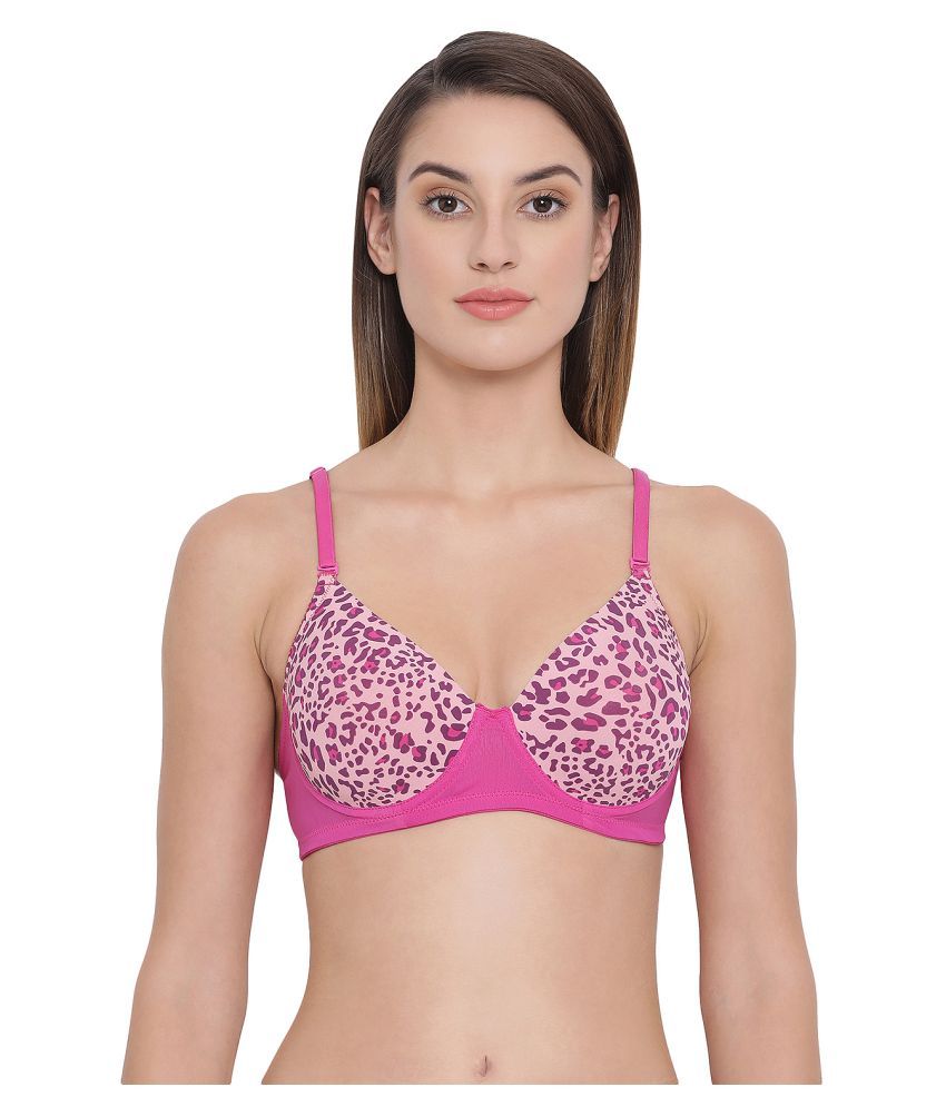     			Clovia Polyamide T-shirt Bra - Pink