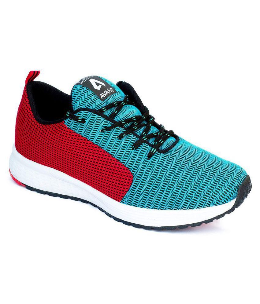 blue running shoes mens