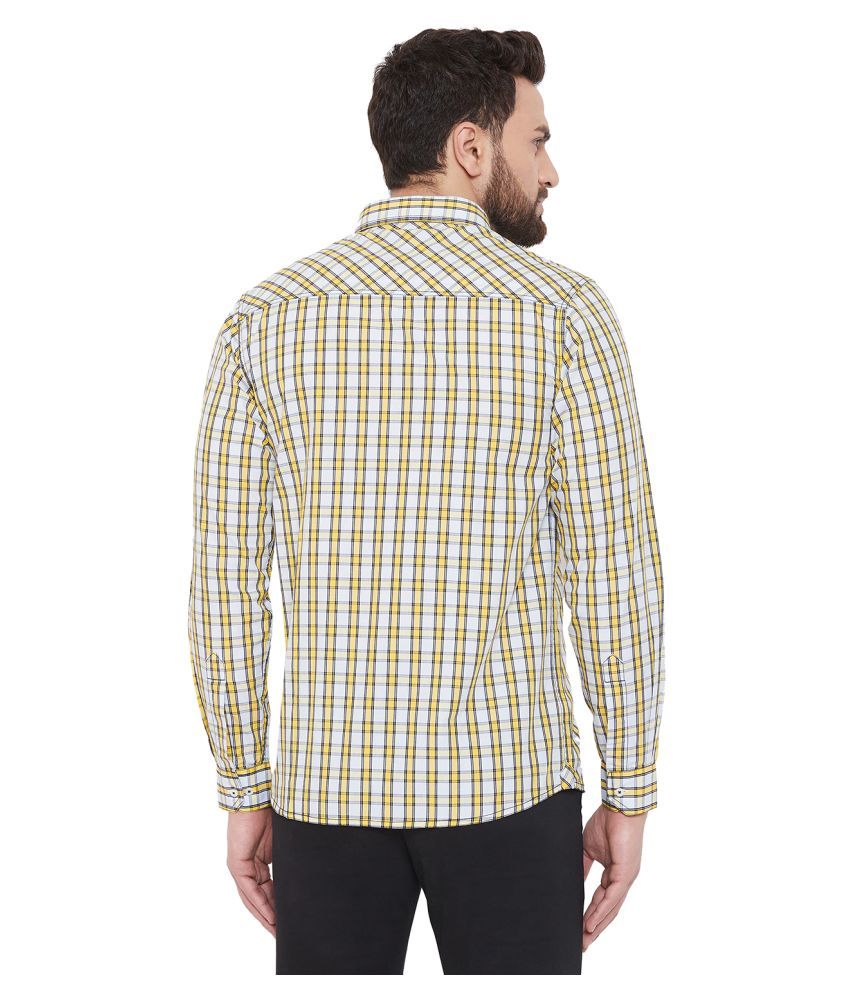 canary yellow show shirt