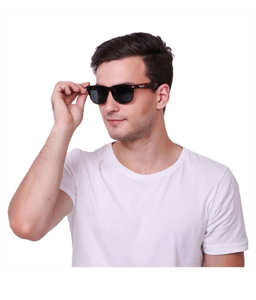 black wayfarer sunglasses mens