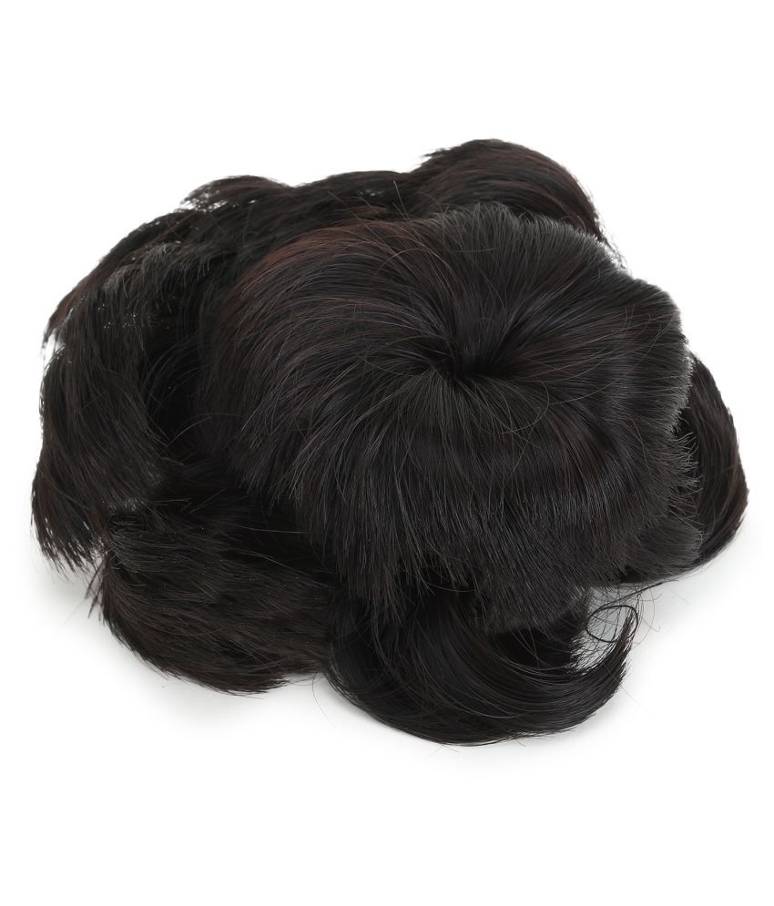 Rozia Black Casual Hair Bun Buy Online At Low Price In India
