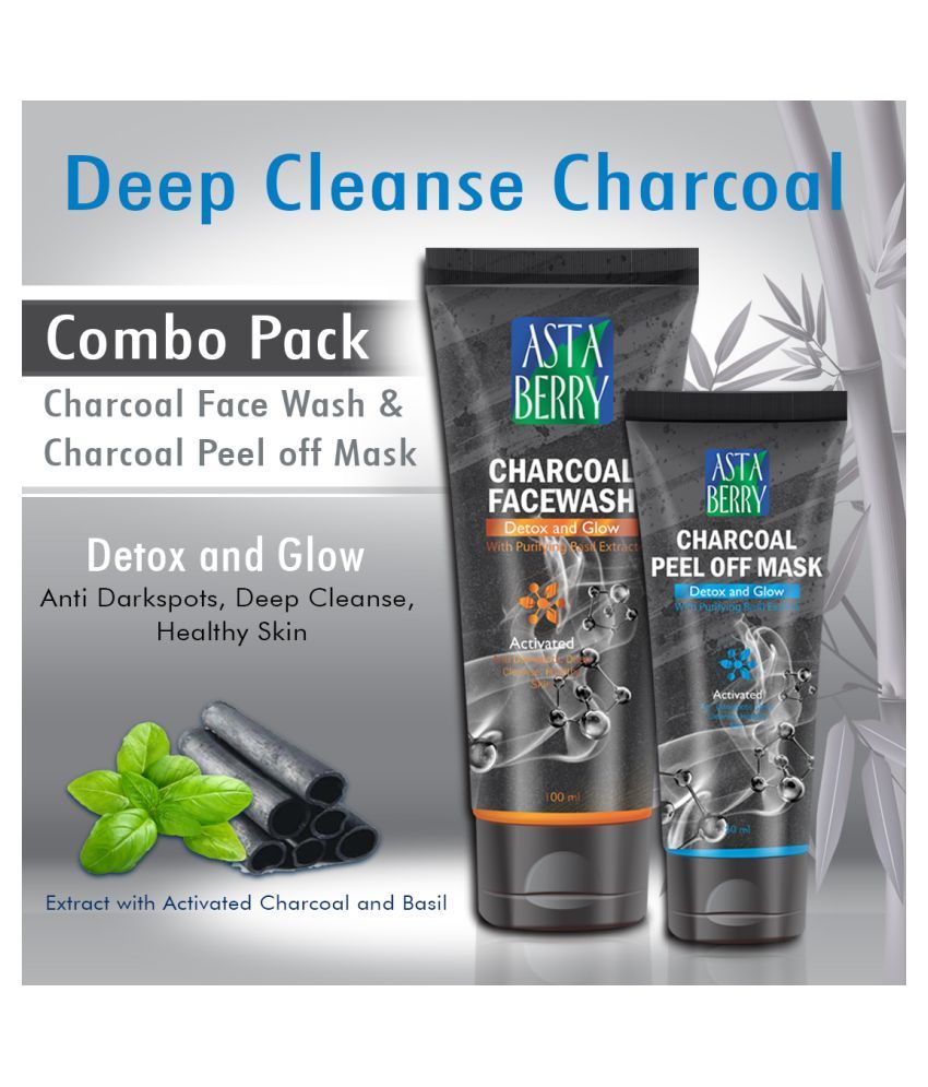 astaberry charcoal face wash