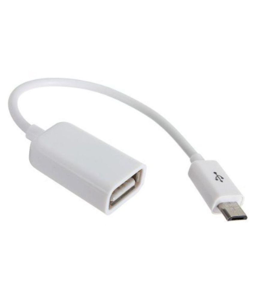 GADGETSMORE Micro USB OTG Cable for Multipurpose Use