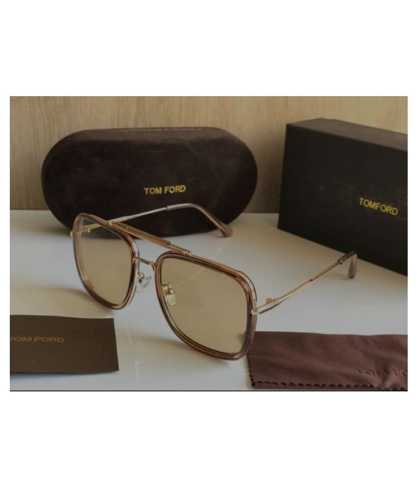 Tom Ford - Brown Square Sunglasses ( TOM FORD SUNGLASSES ) - Buy Tom Ford -  Brown Square Sunglasses ( TOM FORD SUNGLASSES ) Online at Low Price -  Snapdeal