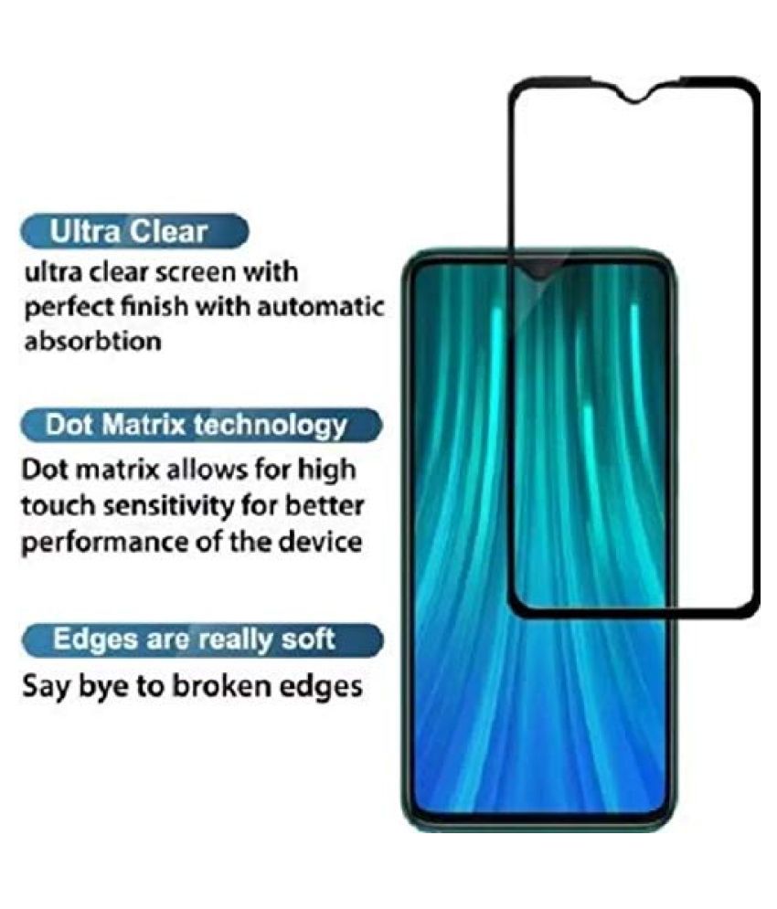 Xiaomi Redmi Note 8 Pro Full Glue Tempered Glass Screen Guard By Mobicover 11d9h6d Tempered 3861