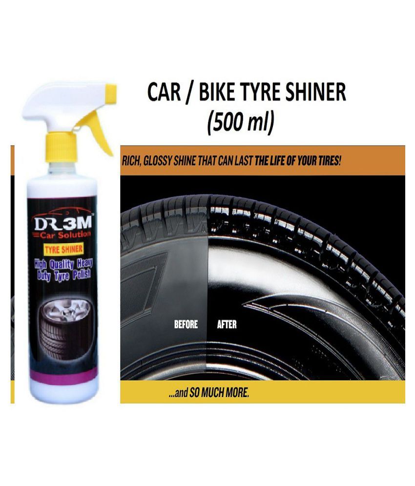Dr3m Tyre Shiner for Rich Glossy Shine in Bike / Car 500ml Buy Dr3m